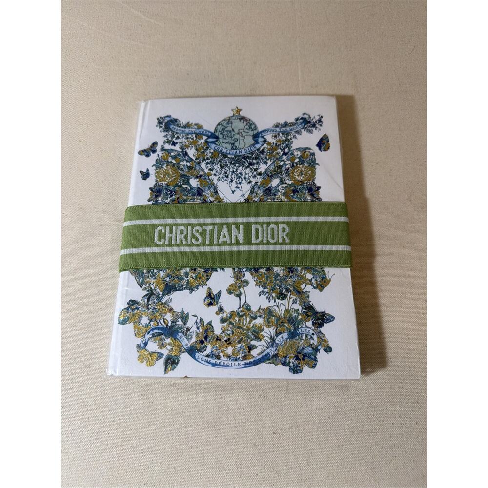Christian Dior Around the World Notebook Limited Edition Butterfly Garden NEW